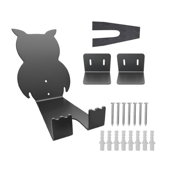 MERRYHAPY 1Set Home Wall Mounted Hook Decoration Owl Bike Wall Mount Rack for Apartment Storage