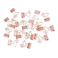 thumbnail image 1 of 20 Piezas para Carpetas, Artículos Papelería en apariencia Flamenco, Rosas Y Doradas, Clips para Carpetas, Doblar Hacia a, 1 of 9
