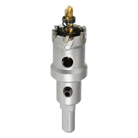 

25mm Carbide Hole Cutter Hole Saws for Stainless Steel Metal Triangular Shank Limit Step with Center Drill
