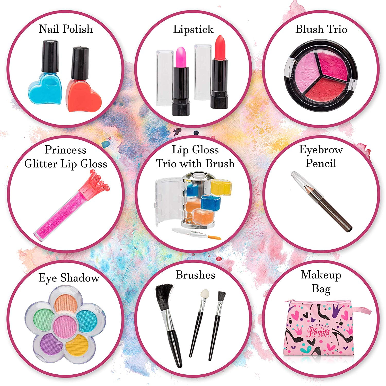 ---Especially For U NEW----3 x Glamour Make Up Purse With Make Up Card Toppers