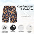 thumbnail image 3 of Fotbe Gingerbread Delights Traje de Baño para Hombre – Shorts de Natación de Secado Rápido con Forro y Bolsillos-Large, 3 of 6