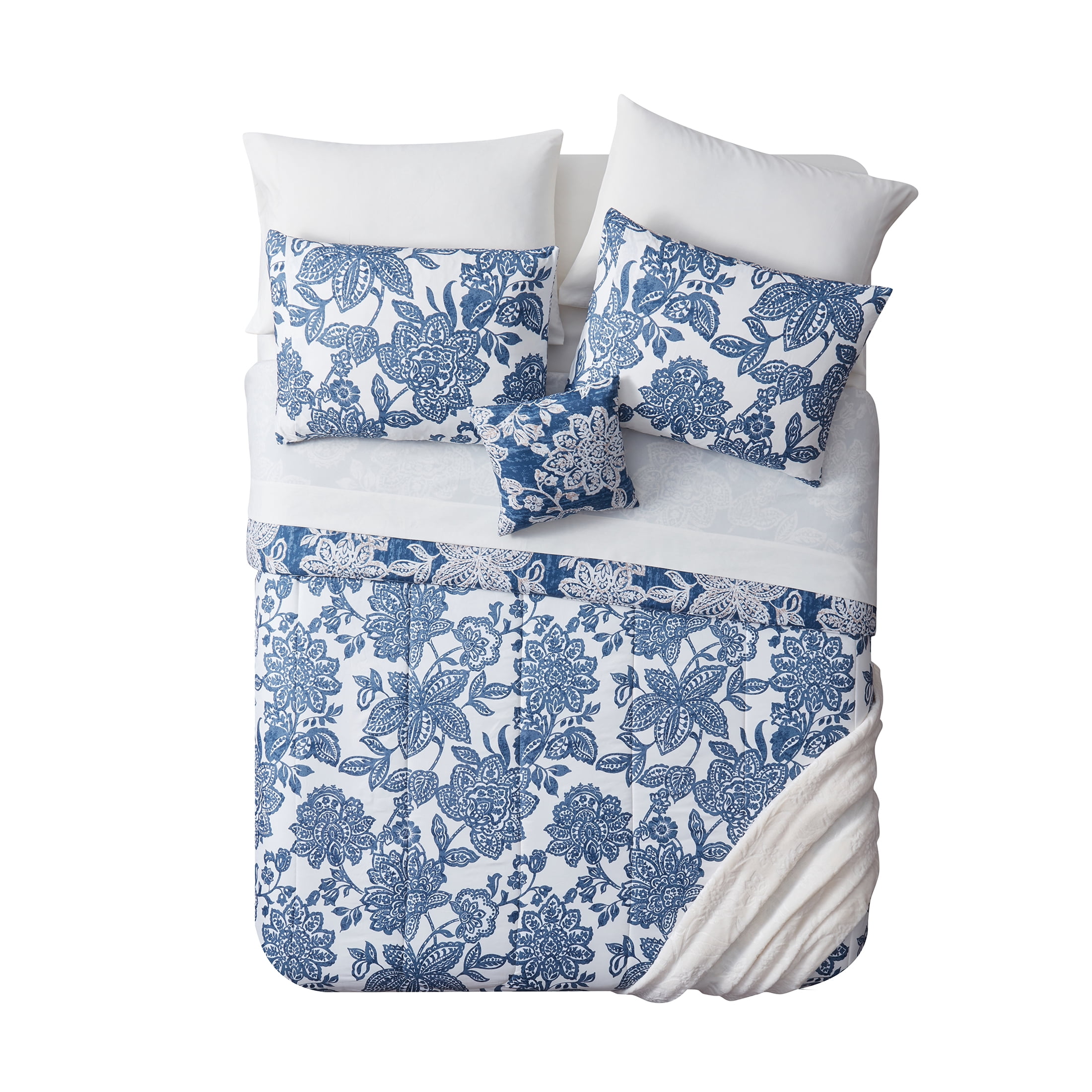 VCNY Home Neibara 9-Piece Floral Bed in a Bag