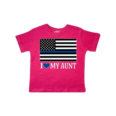 

Inktastic Police Law Enforcement Aunt Gift Toddler Boy or Toddler Girl T-Shirt