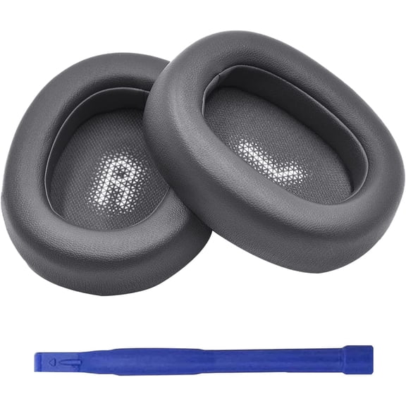 Adhiper Replacement Ear Pads Cover Ear Pads with Soft High-Density Memory Foam Compatible with JBL Everest Elite 750NC Headphone (Titanium Gray)