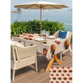 thumbnail image 4 of Cute Ladybugs Outdoor Tablecloth - 60x84 Inch Rectangle Dining Table Cover, Spring Botanical Leaves Vintage Waterproof Outdoor Table Cloth with Umbrella Hole & Zipper for Picnic/Patio/Party, 4 of 7