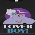 thumbnail image 3 of Disney The Little Mermaid - So Long Lover Boy! Ursula - Juniors Fitted Graphic T-Shirt, 3 of 5