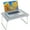 Gray, variant on Foldable Lap Desk, Lap Desks Laptop Tray for Bed or Couch, Portable Breakfast Serving Tray with Folding Legs, Foldable & Lightweight Mini Table, Laptop Stand for Working, Reading & Writing & Eating