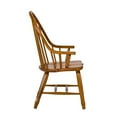 thumbnail image 5 of Liberty Furniture Industies, INC Treasures Bow Back Arm Chair - Oak in Rustic Oak, 5 of 7