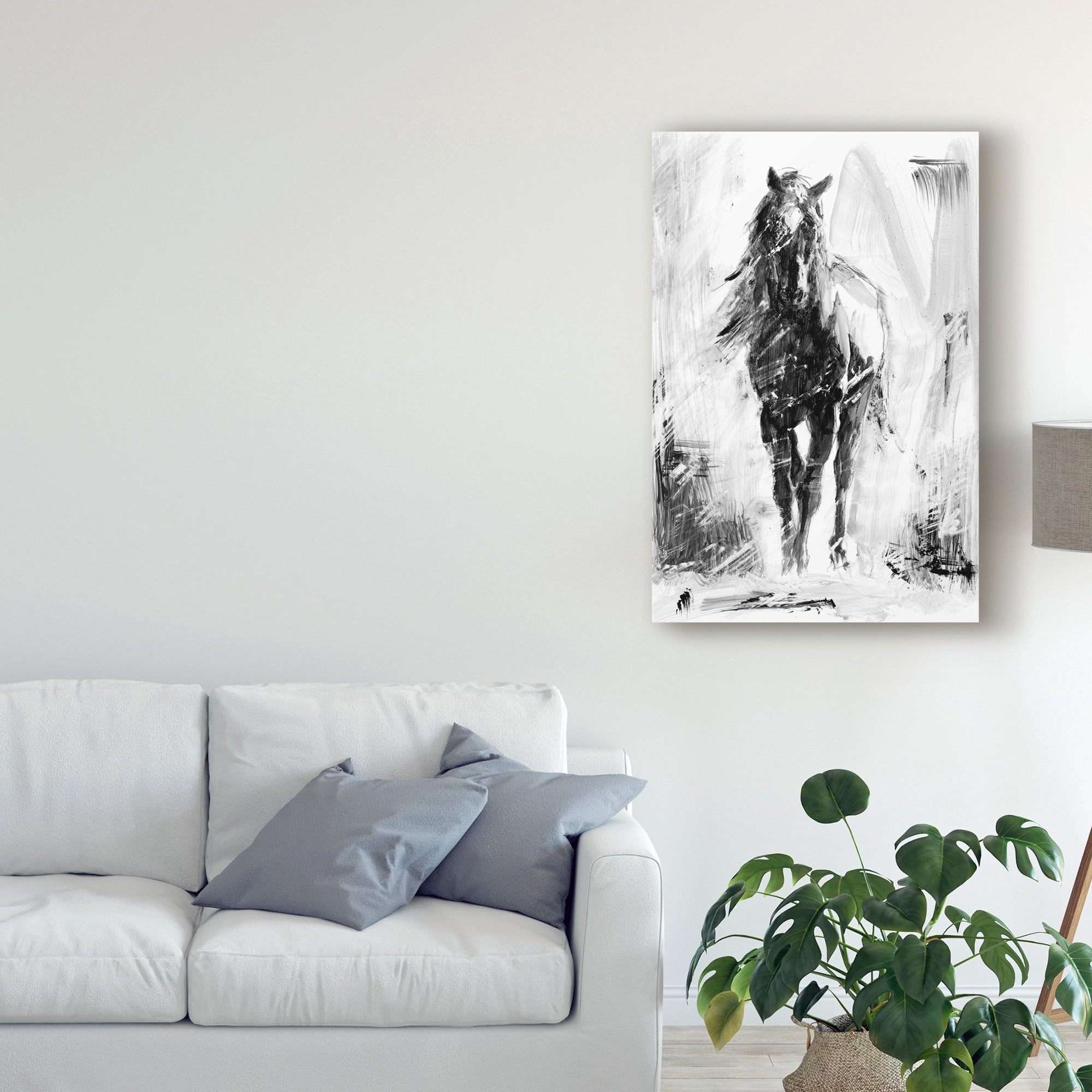 Trademark Fine Art 'Rustic Stallion II' Canvas Art by Ethan Harper
