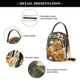 thumbnail image 4 of ALAZA Chain Crossbody Bags for Women Rose Flower-1 Shoulder Handbag Phone Purse, 4 of 5