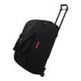 thumbnail image 1 of MERIGLARE Sac de Sport à Roulettes avec Roues Bagage Cabine pour Sports de Plage en Plein Air Noir, 1 of 9