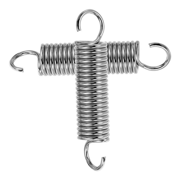 Clispeed 2Pcs Steel Hammock Spring Hooks Adjustable Hanging Hooks for Swing Chairs