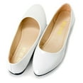 thumbnail image 1 of Ballerines à Bout Pointu pour Femmes Ballerines Ballerines Chaussures de Mariée Mocassins, 1 of 3