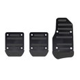 thumbnail image 1 of Cubiertas de pedales antideslizantes para coche, juego de almohadillas de pedal de aleación de aluminio para automóvil, accesorios de repuesto universales para pedal de embrague y freno de gas., 1 of 8