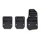 thumbnail image 1 of Cubiertas de pedales antideslizantes para coche, juego de almohadillas de pedal de aleación de aluminio para automóvil, accesorios de repuesto universales para pedal de embrague y freno de gas., 1 of 8