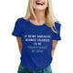 thumbnail image 1 of Camiseta con estampado sarcástico para mujer - Camiseta informal de manga corta con frases divertidas, 1 of 5