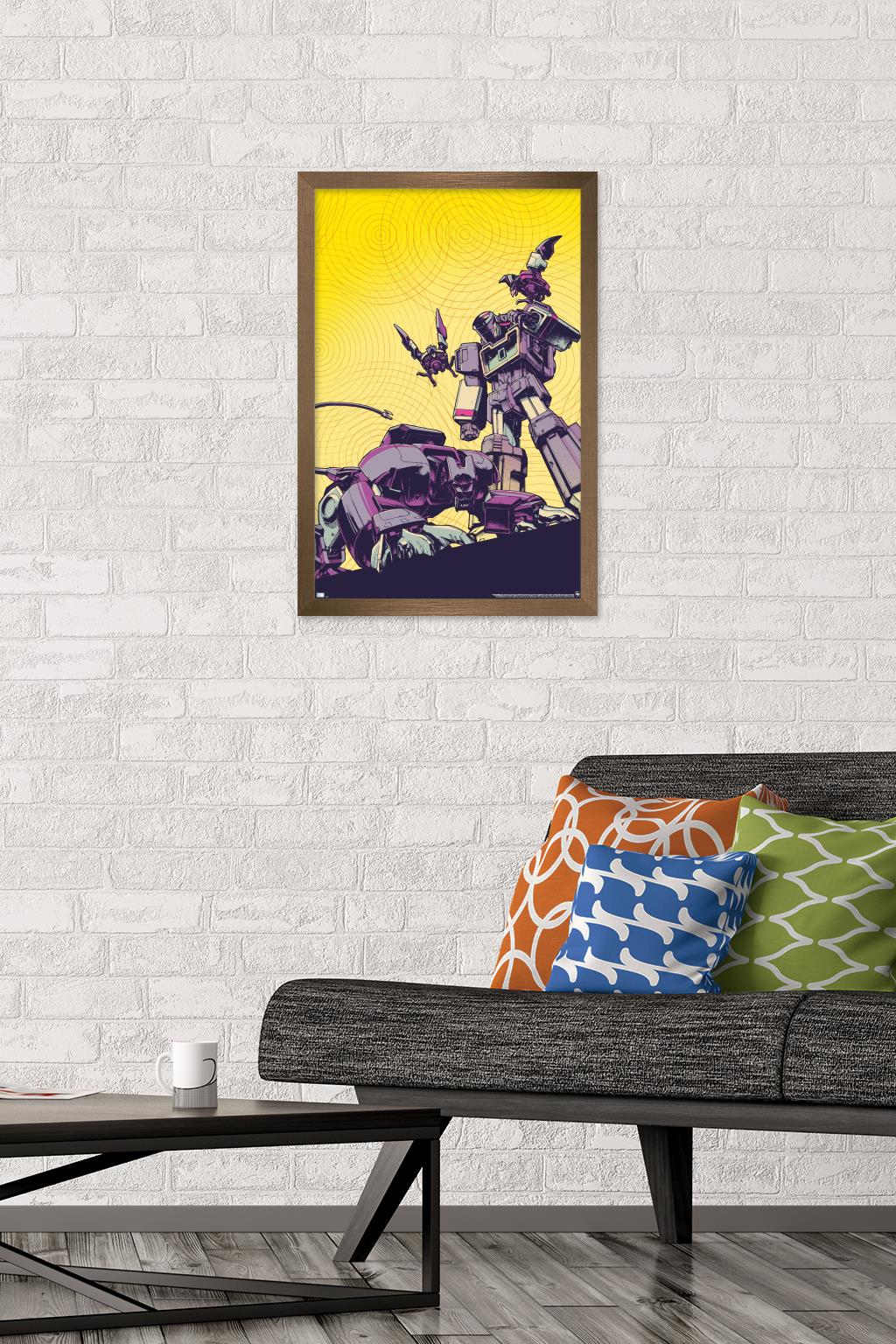 Hasbro Transformers - Soundwave Wall Poster, 14.725" x 22.375" Framed