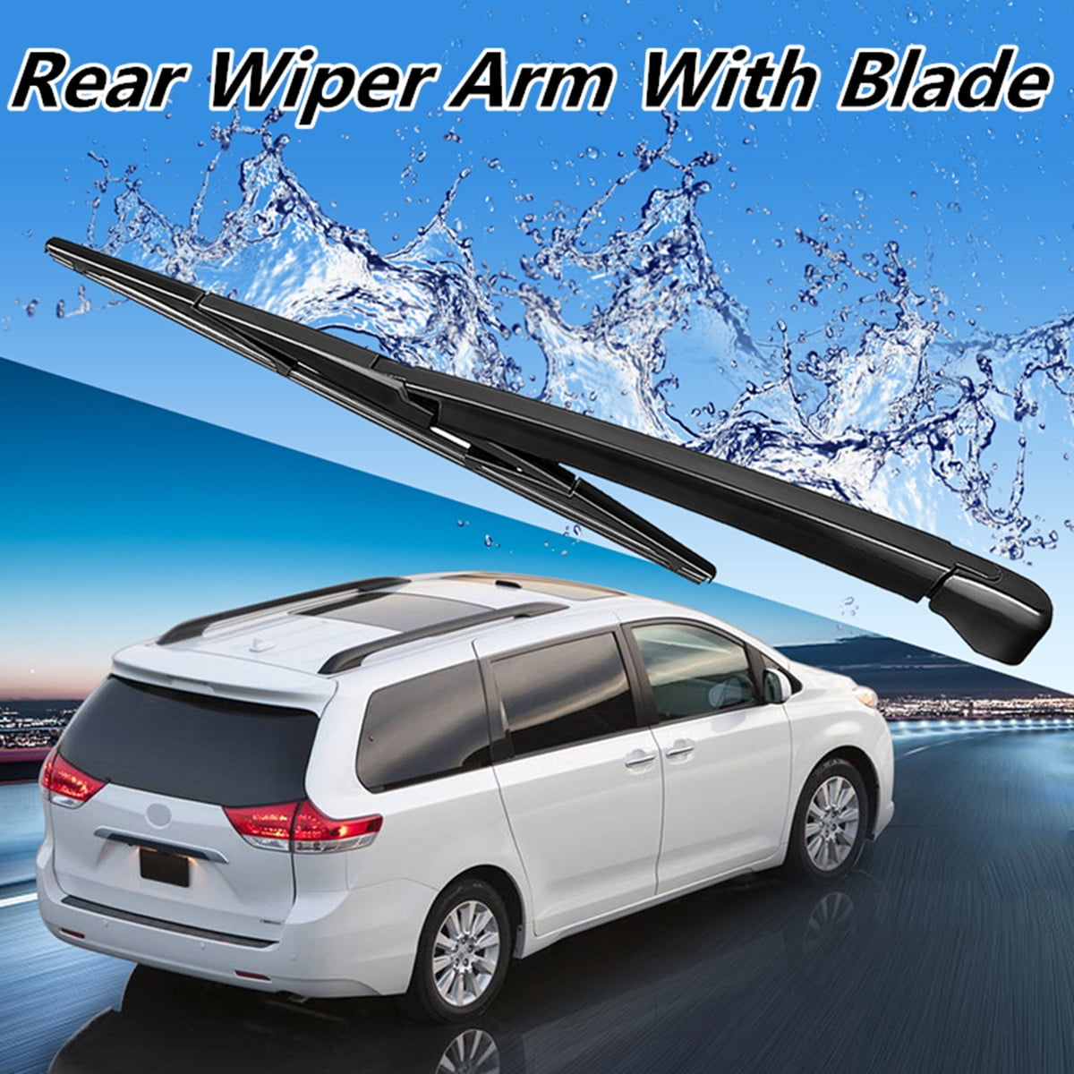 2016 Toyota Sienna Rear Wiper Blade Replacement