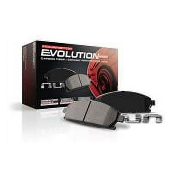Powerstop Z23-1611 PSBZ23-1611 FRONT Z23 EVOLUTION SPORT CARBON FIBER INFUSED CERAMIC BRAKE PADS