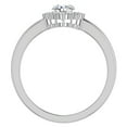 thumbnail image 3 of 1.00 CT TW April Birthstone Classic Marquise Diamond Ring 14K White Gold, 3 of 5