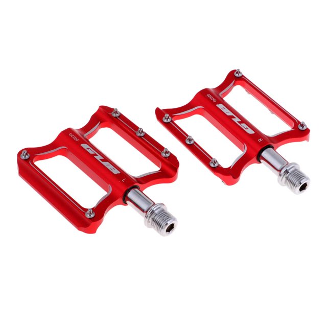 Aleación Pedal universal rojo shamjiam Pedales de bicicleta