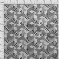 thumbnail image 4 of oneOone Rayon Black Fabric Geometrical Mix Craft Projects Decor Fabric Printed By The Yard 56 Inch Wide, 4 of 4