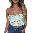 thumbnail image 2 of Bnwani Womens Bras Strapless Sleeveless Strap Solid Printed Bra White Size S-3xl, 2 of 5