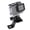 Black, variant on PULUZ Aluminum Alloy Motorcycle Fixed Holder Mount with Tripod Adapter & Screw for GoPro, DJI and
