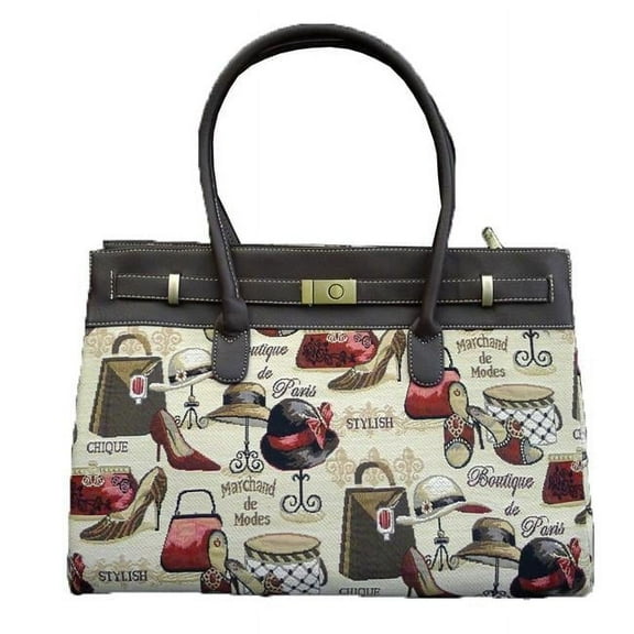 Sinobrite 3667-Boutique Tapestry Buckle Bag - Boutique