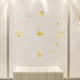 thumbnail image 2 of Reloj de pared digital estéreo, sencillo, grande, luminoso y silencioso, para sala de estar, dormitorio, reloj adhesivo de pared digital, 2 of 5