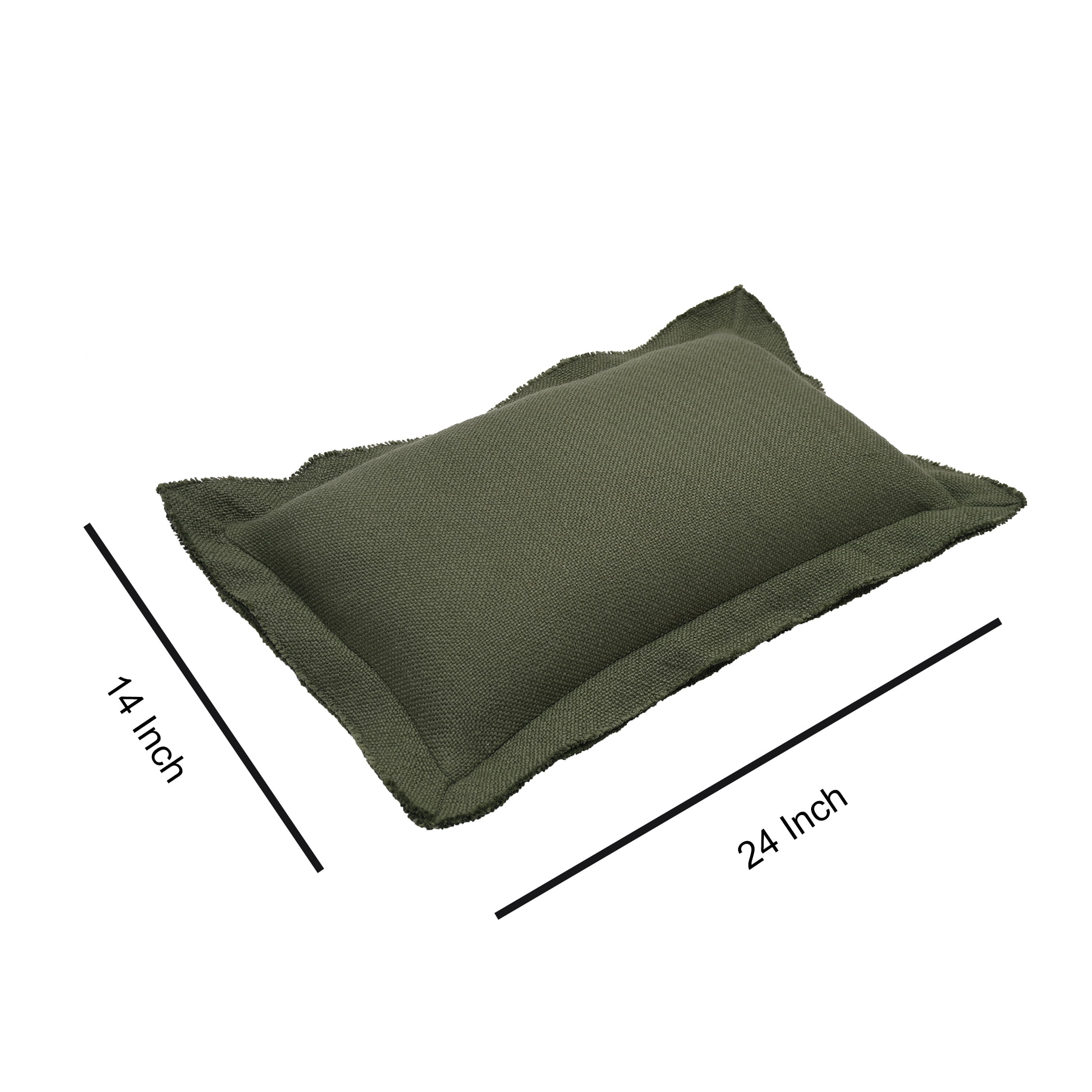 Better Homes & Gardens 14x24 Blake Bi-Flange Throw Pillow Cover, Cypress Tree