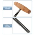 thumbnail image 3 of SHISUYAN HEALLILY Aléseuse de Trous de Chevilles Standard avec Manche en Bois, Formes de Chevilles et Rasoir à Chevilles pour Guitare et Violon, 3 of 6