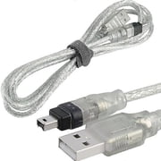For Mini Dv Minidv Usb Data Cable Firewire Ieee 1394 Hdv Camcorder To Edit Pc