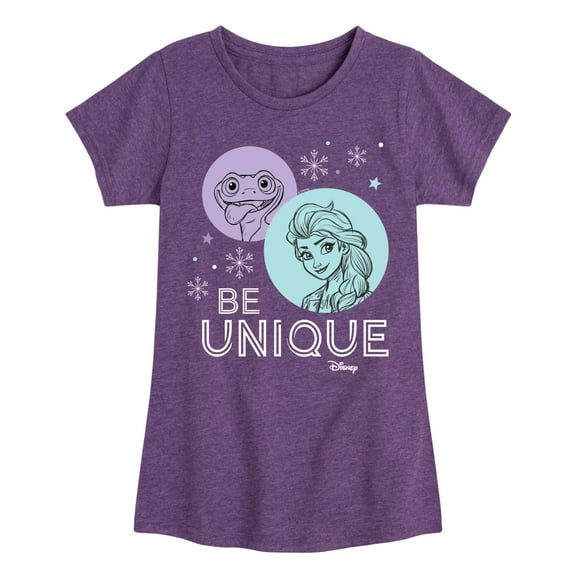 Frozen 2 - Be Unique - Toddler And Youth Girls Short Sleeve Graphic T-Shirt