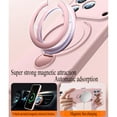 thumbnail image 5 of For iPhone 17 Pro Max Case with Wristband,360°Rotating Ring,Magnetic Attraction,Anti-drop Liquid Silicone Mobile Phone Cover,Off-white,iPhone 17 Pro-6.3", 5 of 10