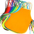 thumbnail image 1 of Elcoho, paquete de 30, 15 colores, delantales de tela para artistas no tejidos para niños, delantal reutilizable para niños en edad preescolar para pintar, cenar y manualidades Elcoho Elcoho, 1 of 2