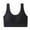 Black, variant on Womens Wireless Bra, Comfort for Women Seamless Full Coverage Medium Impact Workout Bras Strappy Back Bralettes Exercise Athletic Bras Running Bra Sujetadores Deportivos Para Mujer