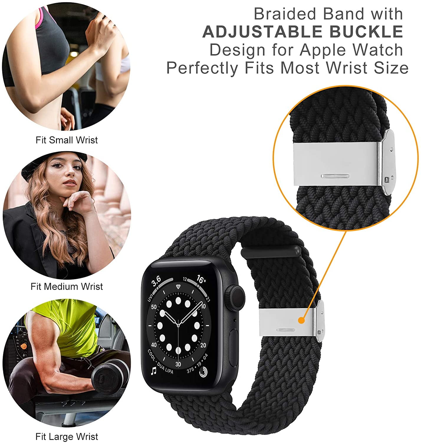 40mm apple watch on men's wrist