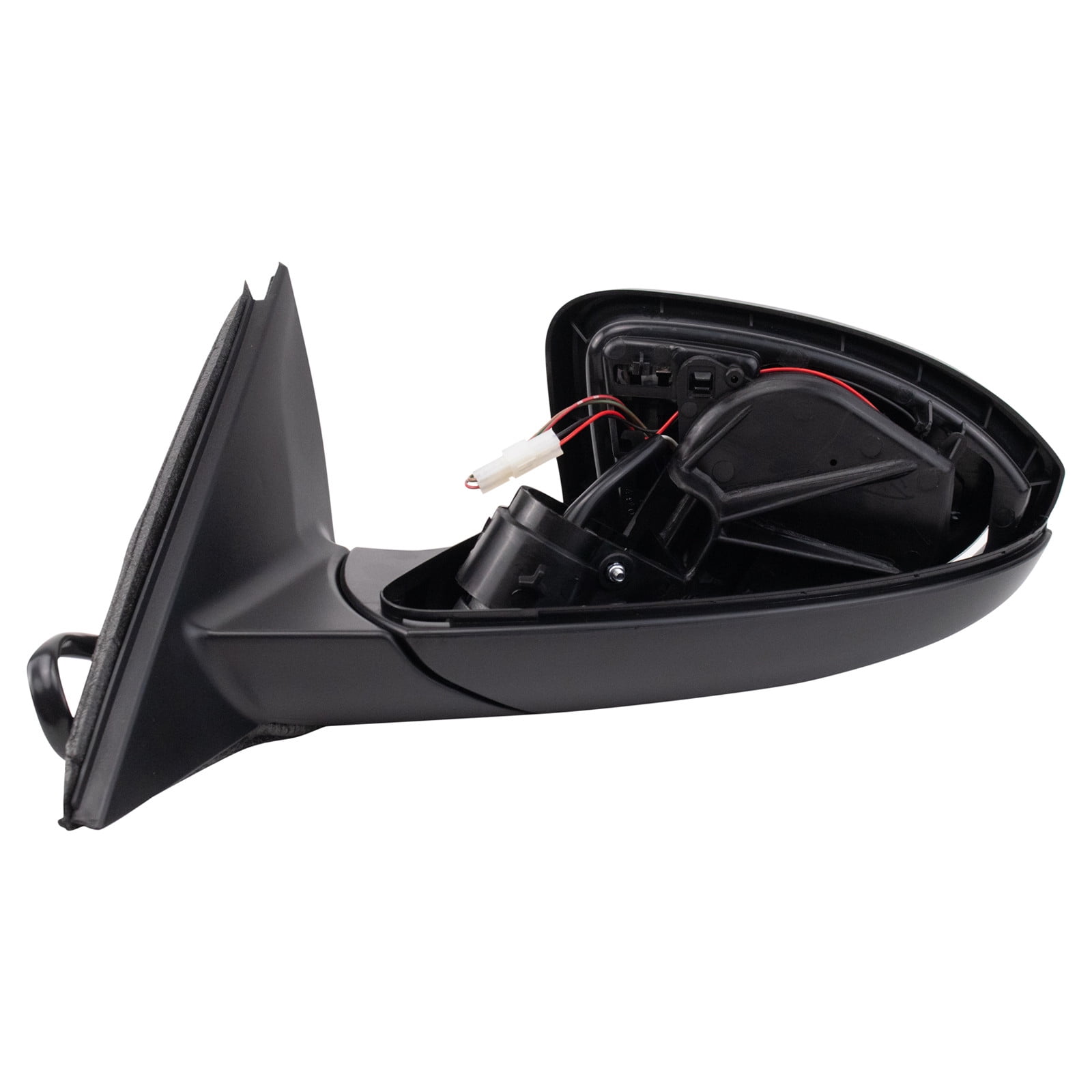 TRQ Driver Side Mirror Power Heated with Blind Spot Indicator Paint to Match Fits 2019-2022 Volkswagen Jetta VW1320182