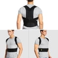 thumbnail image 2 of Nitouy Back Waist Posture Corrector Adult Shoulder Lumbar Brace Support Belt (4XL), 2 of 6