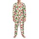 thumbnail image 3 of Fotbe Strawberry Pijama de Hombre con Estampado de Manga Larga, Conjunto de 2 Piezas, Ropa de Dormir Suave y Cómoda con Bolsillos-Medium, 3 of 7