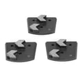 thumbnail image 1 of Almohadilla de pulido de piso de diamante, 3 piezas Bloque de pulido de diamante Accesorios para amoladora de hormigón Bloque de pulido de diamante Arrow Fabricado con cuidado, 1 of 8