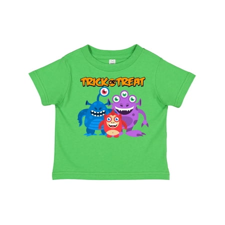 

Inktastic Trick or Treat Monsters Gift Toddler Boy or Toddler Girl T-Shirt