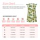 thumbnail image 3 of Fotbe Green Hawaii Palms Vestido de Dormir para Niñas de 3 a 10 Años, Mangas Cortas, Estilo Princesa, Pijama Camisón con Mangas Voladas-XX-Large, 3 of 6