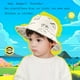 thumbnail image 2 of Sombrero de sol Bob, sombrero de pesca para bebé con ala ancha, sombrero de sol para niñas, sombrero de algodón ajustable, sombrero de verano con protección UV para niños, 2 of 6