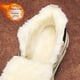 thumbnail image 2 of Botas de nieve para hombre, forro polar, cálidas, de otoño e invierno, de caña alta, acolchadas de algodón, botas Martin deportivas de moda para exteriores, 2 of 5