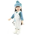 thumbnail image 3 of Tenue de Poupée Créative Adorable Vêtements de Mode pour Poupée Accessoires de Poupée pour Poupée de 18 Po, 3 of 10
