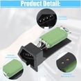 thumbnail image 3 of Resistor del motor del ventilador HVAC Ajuste para BMW 318i Base 1.9L 1.8L 1992-1998 No.64118391749/64111393211, 3 of 7