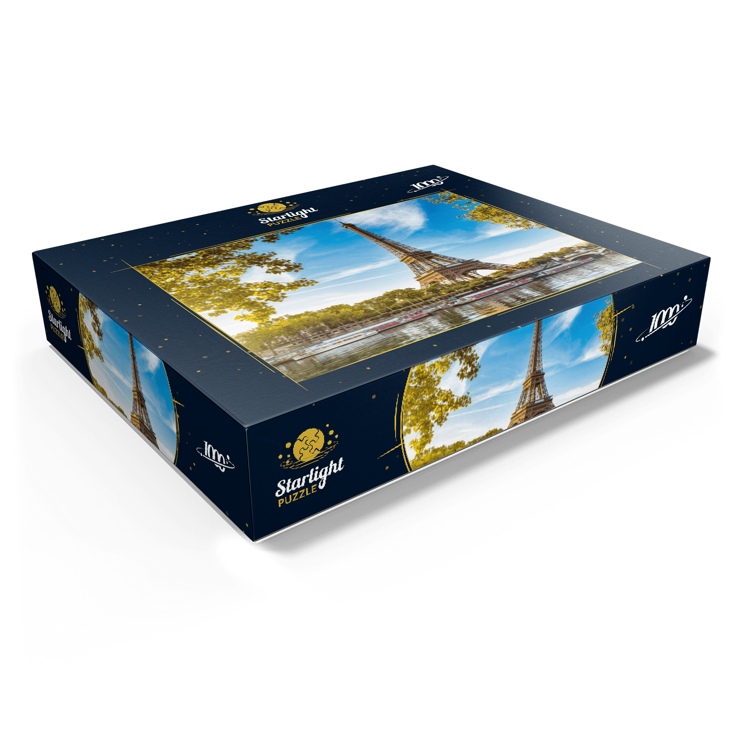 MyPuzzle - Eiffel Tower Paris France - Premium 1000 Piece Jigsaw Puzzle for Adults