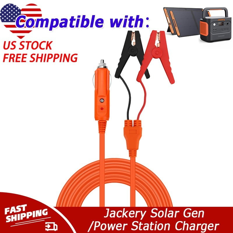 Jackery 12V Lead-Acid Battery Charging Cable for Vehicle Batteries -  Walmart.com